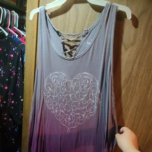 Torrid Lace-up Back Tank Size 3